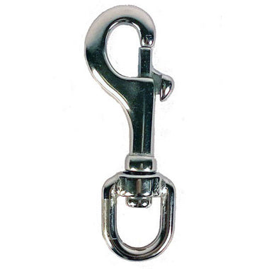 #13 - PACK OF 10 - 5/8" Swivel Eye Bolt Snap, Stainless Steel. 200 lbs Safe Working Load.