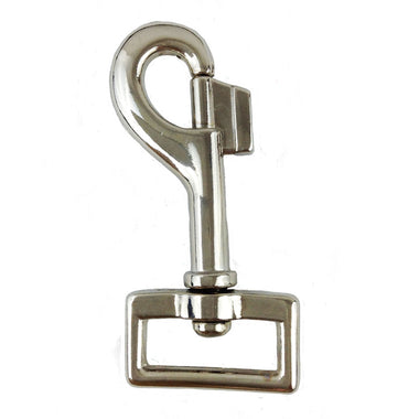 #26 - PACK OF 10 - 3" x 1" Swivel Strap Eye Bolt Snap, Zinc Die Cast. 60 lbs Safe Working Load.