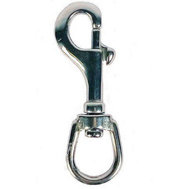 #14 - PACK OF 10 - 3/4" Swivel Eye Bolt Snap, Stainless Steel. 200 lbs Safe Working Load.